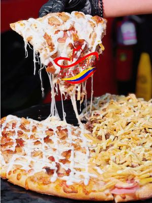 Latino Bites: Sunnyside's Flavor Explosion 🇨🇴🇲🇽 📍Latino Bites SunnySide 📍45-10 46th St, Sunnyside, NY 11104 Just discovered this Colombian-Mexican fusion spot in Sunnyside and WOW, my taste buds are still dancing! 💃🌮 Latino Bites specializes in a fusion of Colombian and Mexican street food 😋What we ordered: Empanadas Mecato Maduro Burger Crispy Chicken Burger Skirt Steak Nachos Arepa Burger Crispy Chicken Mini Arepas with Guacamole Shrimp Quesadilla Pizza: Burger Pizza / Chicken Bacon & Ranch #LatinoBites #SunnysideNYC #ColombianFood #MexicanFood #FusionFood    