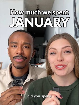 Month 1/12 ✔️ January’s almost done, and it’s time to see which one of us spent more money this month!  Here’s the situation -  ➡️ We’re a (currently engaged!) couple who lives together  ➡️ We split our rent, fixed expenses and groceries 50/50, so we don’t include them in this ‘comparison’ ➡️ We compare our spending for fun, since we track our spending via our budgets anyways - there’s no actual ‘winner’ or ‘loser’!  ➡️ We both make $4,459.91/month, and we both invest $2,000/month  January’s results… 🥁 Dennis spent more money!  What was your highest expense category this month? Let us know! 👀 #HowMuchISpent #HowMuchISpentThisMonth #WhatISpendInAMonth #HowMuchISpentInJanuary #JanuaryWhatISpent 