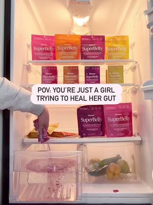 Taking the Gut Reset very seriously 🤪💗 (RIP to my fridge drawer) ✨ Link in bio to sign up for the 30 day challenge #fridgerestock #guthealthy #gutreset #electrolytes #healthydrinks 