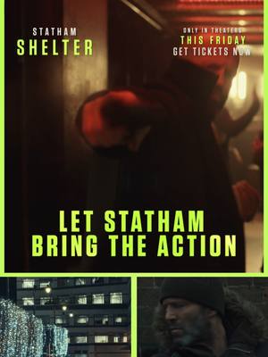 no action on the field. plenty of action on the big screen. go see jason statham in #shelter. only in theaters friday. get tickets now!