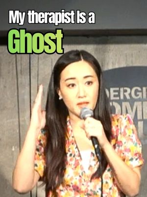 I went to therapy and got emotional growth… and Victorian tea etiquette. ☕👻 #standupcomedy #therapyhumor #jokes