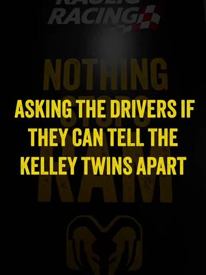 Casey… or Cody? 😵‍💫 We asked the @RAM: Race for the Seat drivers if they could tell the twins apart!  Stay for the end for the Kelley brothers part! 😂 #RaceForTheSeat #kauligracing #nascar #ramtrucks 