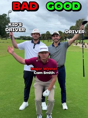 Cam gets it done with any putter 😤 #golf #livgolf #golfchallenge 