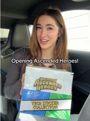 I can’t believe I pulled my chase cards on my first opening of ascended heroes 😭 #ascendedheroes #pokemoncards #pokemontcg 