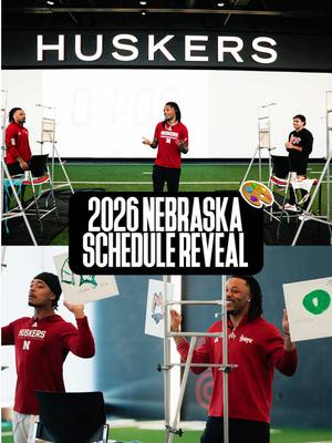 The 2026 schedule revealed 🙌 With the help of some artists 😏🎨