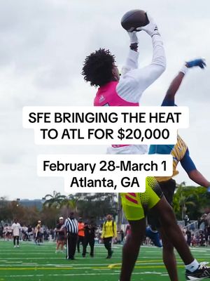 $20,000 ON THE LINE 💰😳 SFE bringing it all to the Sevens 🔥🏈  #hsfootball #7v7 @SOUTHFLEXPRESS 
