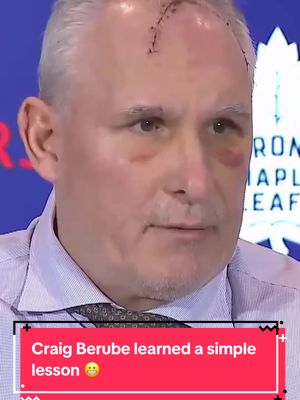 Craig Berube learned a simple lesson over the Leafs 0-4-1 homestand 😬