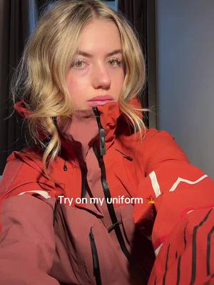 Red for the next two weeks #teamcanada #olympicuniform #foryou #girlsnowboarder #milan2026 