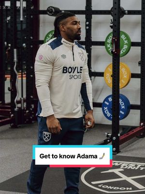 get to know Traoré 🤳 #adama #Traore #Westham #PremierLeague #footballer 