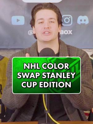 NHL COLOR SWAP | Stanley Cup Edition #NHL #nhlhockey #hockey 