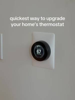 a lot of people think installing the Google Nest Thermostat is hard, but it’s actually super easy and only takes around 5 minutes. #GiftedByGoogle #Lifestyle #smarthome #boyapartment #hometech 