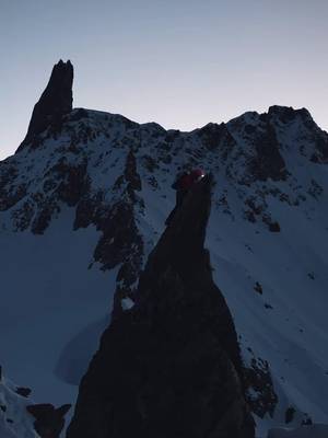 Would you climb this for the view? #climbingtiktok #climbing #climber 