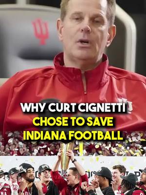 Curt Cignetti turned Indiana football from the bottom of college football to a national champion in 2 seasons… And the turnaround all started with one incredibly hard decision he talked about on Next Up. #cfb #CollegeFootball 