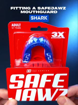 Driven by instinct, Sharks earn every bite #Safejawz #Mouthguard #Gumshield #Fitting #ASMR 