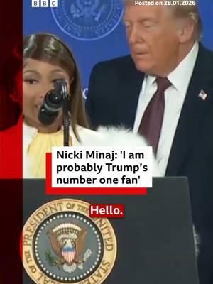 US President Donald Trump said Nicki Minaj is investing hundred of thousands of dollars into Trump Accounts, a policy related to savings accounts for children. #US #USNews #DonaldTrump #NickiMinaj #BBCNews