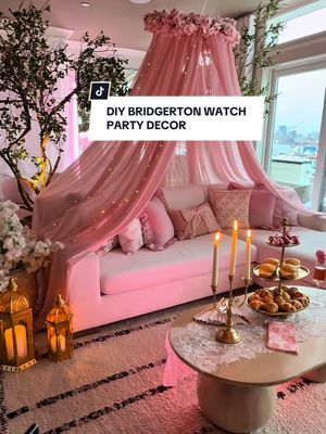 Her reaction 🥹 !!! #DIY #craft #bridgerton #decor 