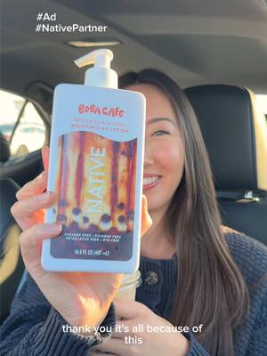 #ad #NativePartner smelling like my favorite boba drink rn 🧋 and I'm not mad about it 😌🛀🫧 you gotta try @Native ‘s NEW limited edition Boba collection available for a limited time @Walmart! #native #walmart #boba