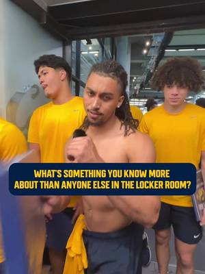 Some experts in the locker room 🤓 #GoBears