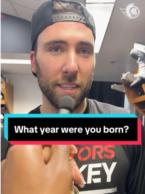 We 🫶 an age-gap friendship 😊 #qotd  #whatyearwereyouborn  #sens #NHL 