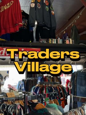 If you’re into men’s streetwear 🙂‍↕️ I went to Traderious Village and everything was closeddd but they had some really good streetwear thrift units open! Prices were actually superrr reasonable tooo & no one was there bc it was cold af. You can find these vendors on 7th and 8th st.  📍Traders Village 2602 Mayfield Rd Grand Prairie, TX  75052 #dallastx #thrifting #tradersvillage #streetwear #vintageclothes 