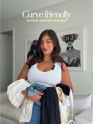 Must-need summer basics to add to the rotation 🌼☀️🩴 All linked on my LTK (in bio) https://liketk.it/5PcRg #curvyfashion #midsizefashion #bigbustapproved 
