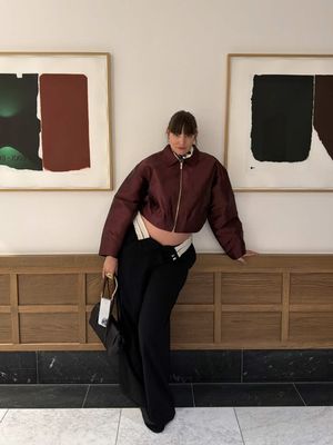 dressing the belly at #cphfw 🌸
