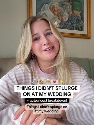 you’ve seen what i splurged on — here’s what i didn’t 🤫 not everything needs a big budget to feel special. i put the money where guests would actually feel it and kept the rest simple 🤍 less IS more! save this for wedding planning especially if you are ballin’ on a budget! 📂  . . . . . #weddingplanning #weddingbudget #budgetwedding #weddingtips #weddingbudget 