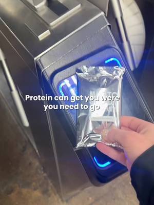 Commuter benefits come with protein #proteinpastry #protein #magicspoon #commuters  