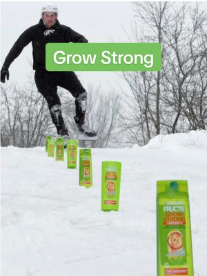 Navigate weak hair days with the @Garnier Canada #GrowStrong collection 💆‍♂️🫧 #fructis #garnierpartner #ad #IceSkating 