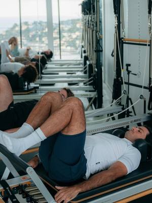 Pilates is part of the process 💪😅 How does a Formula 1 driver prepare for the season ahead? Watch the full video with Carlos on our YouTube channel 📺 #f1tiktok #f1 #carlossainz