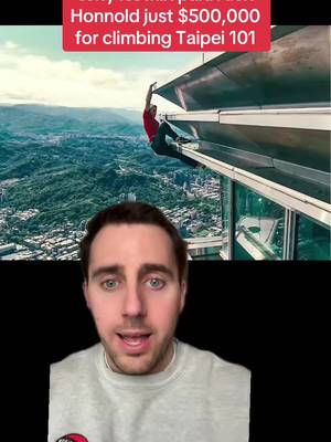 Alex Honnold is the 🐐  #alexhonnold #taipei101 #sports #climb #climbingtiktok   