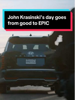 PALISADE + John Krasinski = Epic  Make everyday feel epic in the all-new Hyundai PALISADE Hybrid