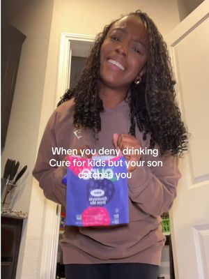 Tastes so good even the grown-ups can’t resist 😫#curehydration #kidscure #kidshydration #toddlermom 