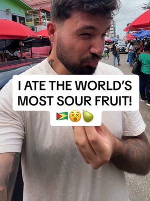 🇬🇾 can a local Guyanese help me with the name of this fruit! 😂 #travel #traveltok #guyana #fruit #guyana🇬🇾 