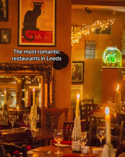 THE MOST ROMANTIC RESTAURANTS IN LEEDS Looking for Valentine's Day ideas? Or just want to spoil that someone special? We recommend these lovely spots in Leeds... 💌 @empirecafeleeds – incredible small plates and stunning rotisserie chicken await at this Leeds favourite.📍 6 Fish Street, Leeds, LS1 6DB 💌 Ox Club – you'll proper impress your partner if you take them to this award-winning Leeds restaurant.📍 19a The Headrow, Leeds, LS1 6PU 💌 Bavette Bistro – this indie bistro blends British and French cuisine with style.📍4-6 Town Street, Horsforth, Leeds, LS18 4R 💌 @Kendells Bistro – is there anything more romantic than a candlelit dinner at a gorgeous French restaurant?📍 3 St Peter's Square, Leeds, LS9 8AH 💌 Gaucho – be transported to Argentina as you eat your way through some of the best steaks in the city.📍 21-22 Park Row, Leeds, LS1 5JF 💌 @Tatturestaurants – expect modern Chinese food in an incredibly stylish & Instagrammable setting.📍 29 East Parade, Leeds, LS1 5PS 💌 @Restaurant Bar & Grill – show them you love them with fresh seafood, steaks, sharing plates and indulgent desserts. 📍 The Old Post Office, 3 City Square, Leeds, LS1 2ES 💌 @Phranakhon Thai Tapas Leeds – sharing is caring, so split some delicious Thai tapas with your loved one.📍 11 York Place, Leeds, LS1 2DS #leeds #ValentinesDay #leedsfoodie