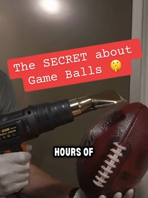 The SECRET about game used footballs 🤫