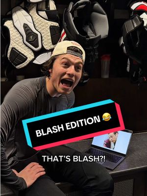 thrown off to say the least 😏😂  #blackhawks #blashill #hockey #NHL @NHL 