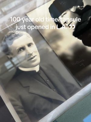 The L.A. Public Library just opened a time capsule from 1925.