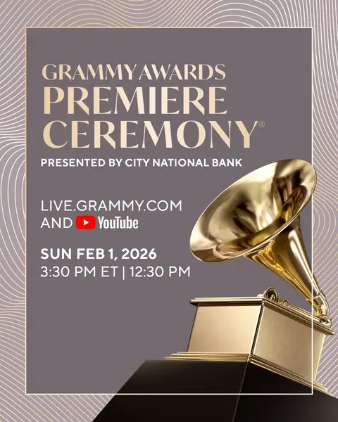 The GRAMMY Premiere Ceremony is almost here! Tune in as over 80 GRAMMY Awards are presented live, celebrating excellence across genres and the creators behind the music. Swipe through to see an incredible lineup of our performers, presenters, and host. Watch live on live.grammy.com and the GRAMMYs YouTube channel on Feb. 1 at 12:30 PM PT / 3:30 PM ET.