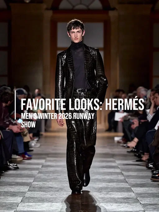 Hermès Men’s 2026 was a reminder that true luxury never raises its voice. Quietly powerful silhouettes, impeccable tailoring, and textures that feel meant to be worn, not just admired. Everything was intentional, refined, and timeless, proving once again that Hermès doesn’t chase trends… it defines longevity.