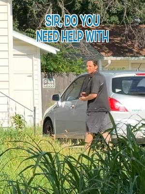 I pulled over for a STRANGER and he wasn’t sure he could TRUST ME #mowing #edging #cleanup #asmr #satisfying #sbmowing #cleaning #overgrownyard #fyp #fypシ #viral #viralvideo #transformation #overgrown #maruyama #badboymowers