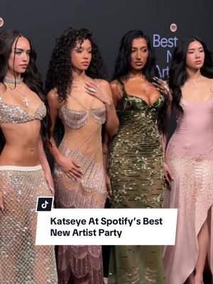 Our girls @KATSEYE have arrived!!  #katseye #spotify #grammys #music #redcarpet