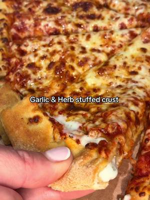 it’s a need  #pizza #dominos #garlicandherb 