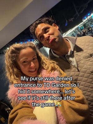 Girls: you cannot bring big clear bags to TD Garden