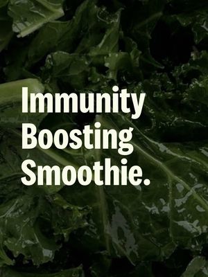 Blending instead of bundling🧣 Our go-to smoothie for supporting immunity during colder months. Immunity Boosting Smoothie INGREDIENTS: •1 Suja Immunity Turmeric Pineapple Shot •Large handful of spinach •1/2 frozen banana •1/2 c frozen pineapple •1 c liquid of choice •optional— scoop of protein/collagen PREPERATION: 1. Blend all ingredients  2. Pour into a glass & enjoy! @Sarah Mason 