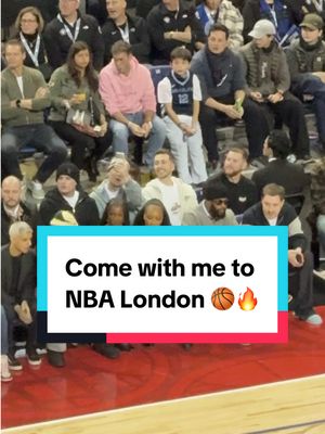 Come with me to NBA London with @Revolut 🏀🔥 #RevolutxNBA #NBALondon #PayLikeAPro #Ad