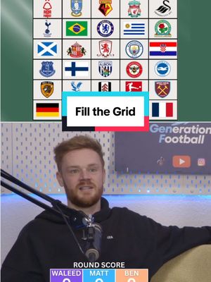 Can you name the player who matches 8 spaces in the grid? @Waleediñho #footballquiz #PremierLeague #footytrivia #quiz