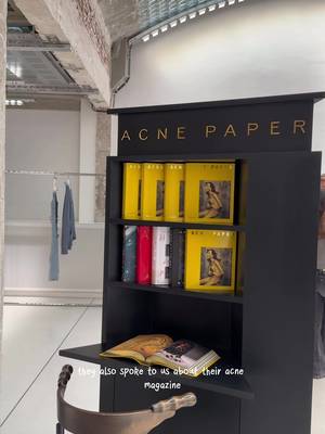 some very dope pieces coming @acnestudiosofficial #paris #parisfashionweek #fashion 