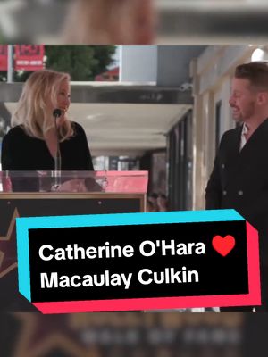 Catherine O'Hara's speech for Macaulay Culkin's Hollywood Walk of Fame Ceremony in 2023 ❤️ #CatherineOHara #RIPCatherineOHara #MacaulayCulkin #HomeAlone 