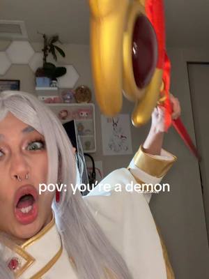 the demons have no pull around these here parts 💀 #frieren #frierenbeyondjourneysend #frierencosplay #frierenanime #cosplaytiktok  caracakez, cosplay tiktok, cosplay tok, frieren cosplay, frieren, frieren memes, frieren anime
